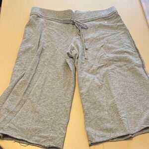 Gray Drawstring Shorts